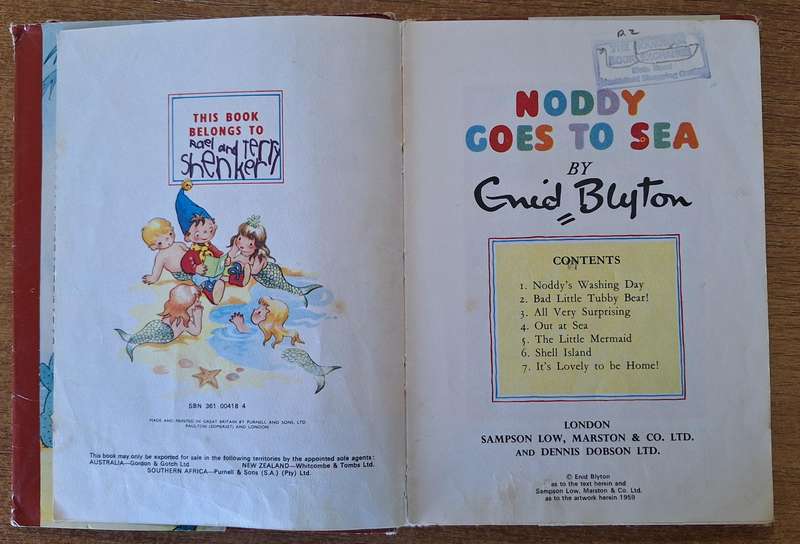 Noddy goes to sea