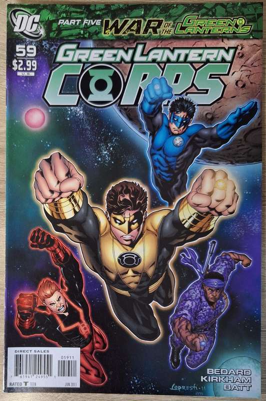 Green Lantern Corps #59 (2011)