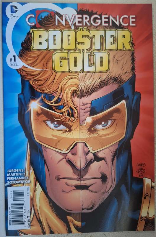 Convergence: Booster Gold #1 & 2 (2015) set
