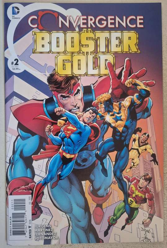 Convergence: Booster Gold #1 & 2 (2015) set