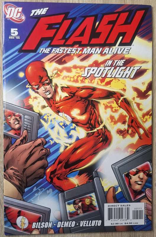 Flash: The fastest man alive #5 (2006)