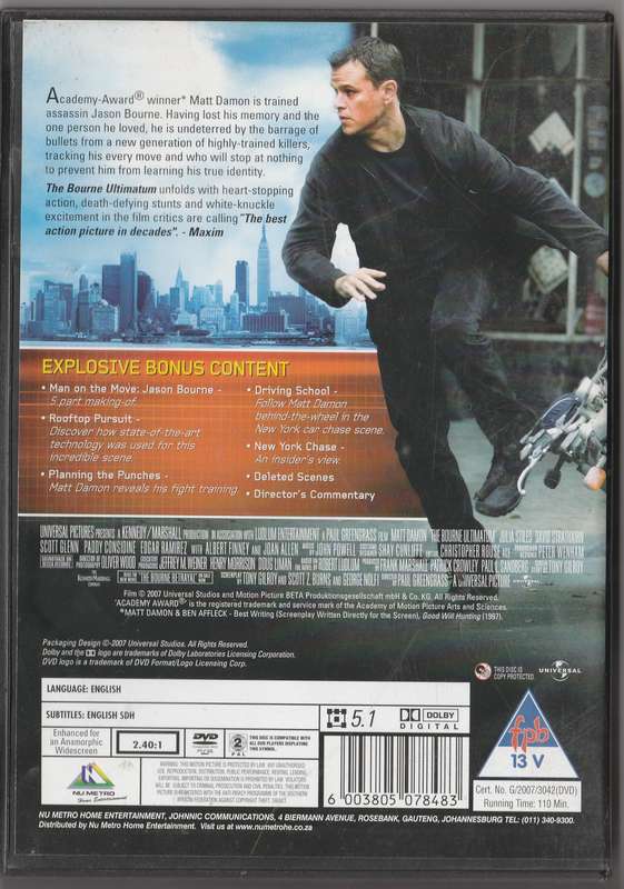 The Bourne Ultimatum