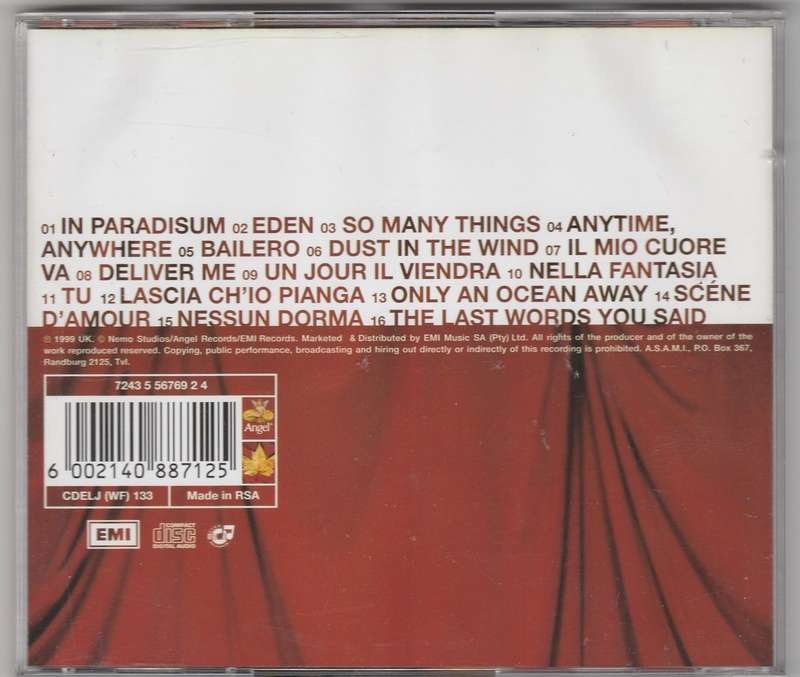 Sarah Brightman Eden