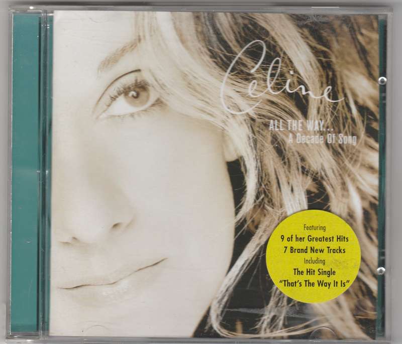 Celine All the way A Decade of song
