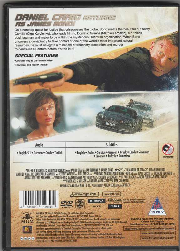 Quantum of Solace