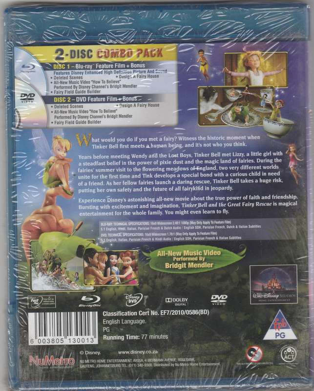 Tinkerbell and the Great Fairy Rescue