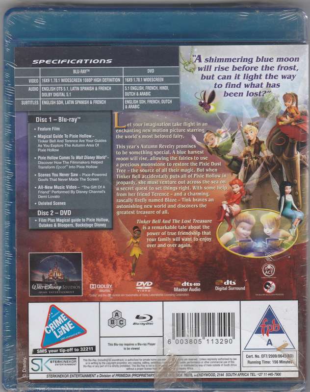 Tinkerbell and the Lost Treasure