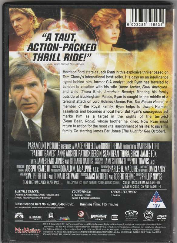 Patriot games