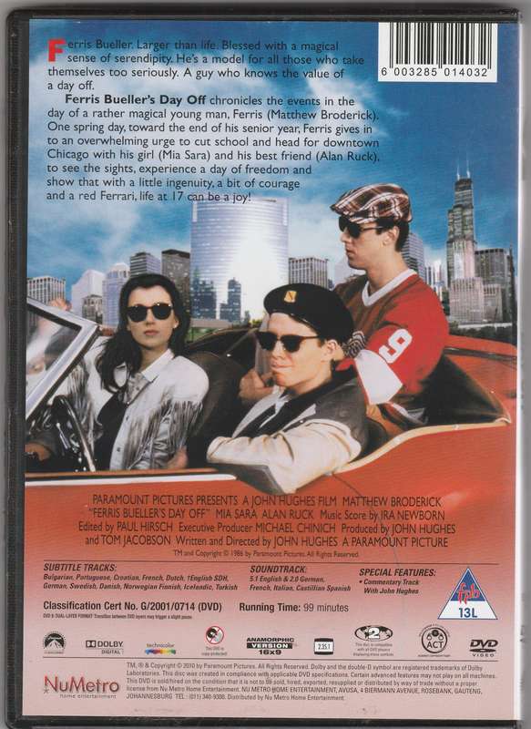 Ferris Bueller's day off