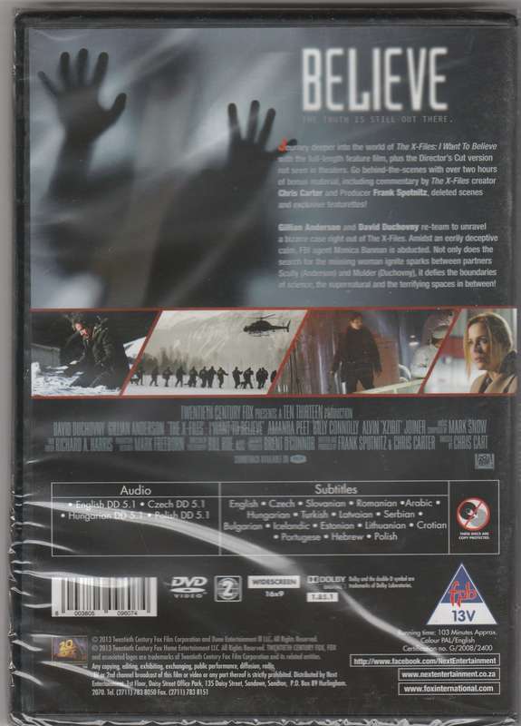 The X-files: I want to believe