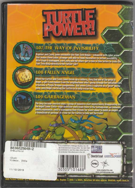 Teenage Mutant Ninja Turtles: The way of invisibility