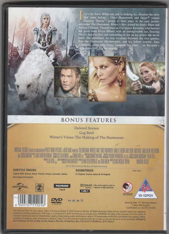 The huntsman: Winter's war