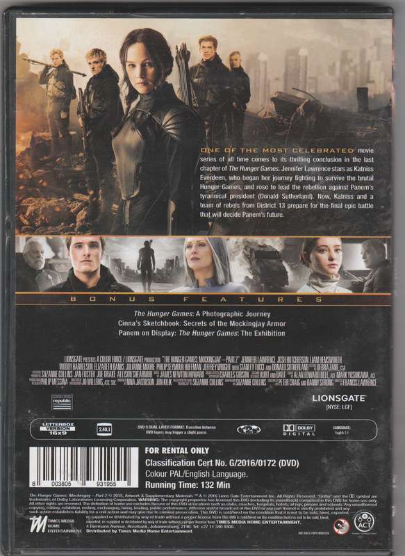 The Hunger games: Mocking Jay part 2