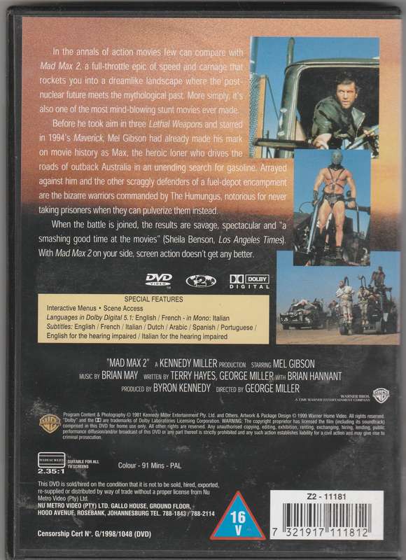Mad Max 2: The road warrior