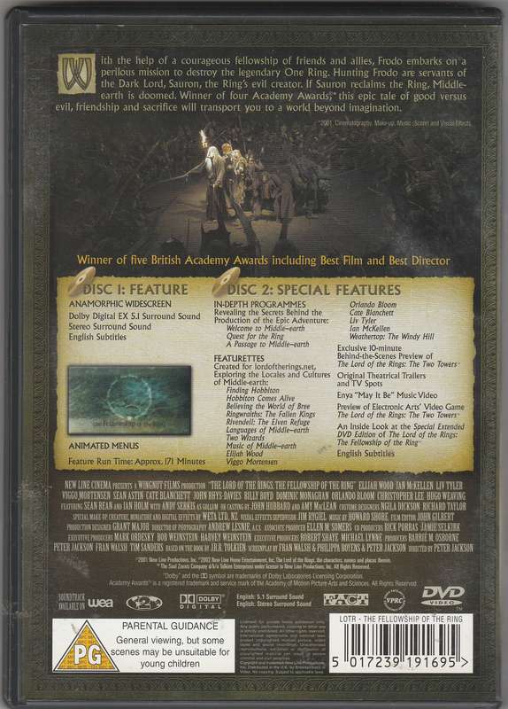 Lord of the Rings: The fellowship of the Ring