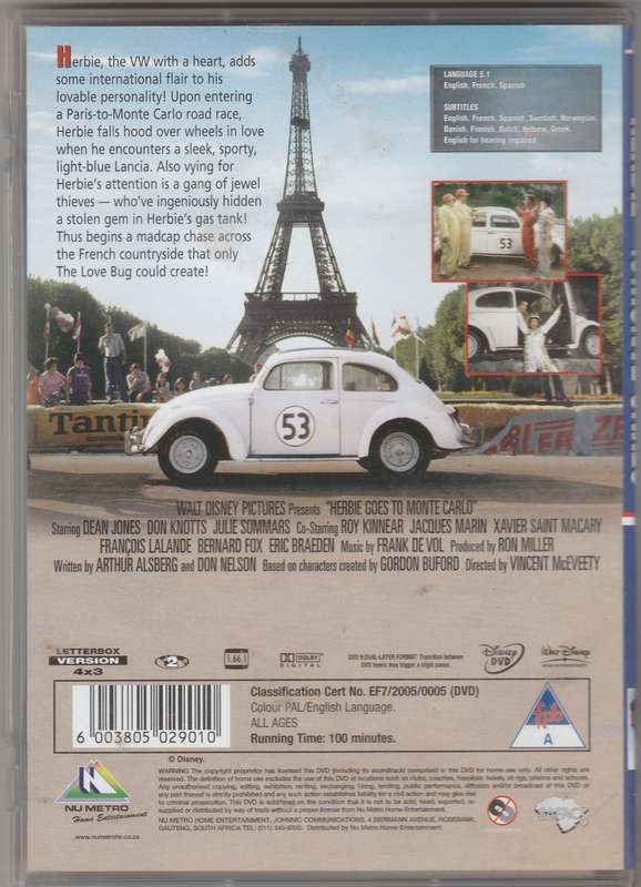 Herbie goes to Monte Carlo