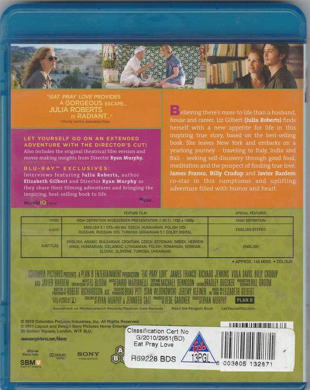 Eat Pray Love
