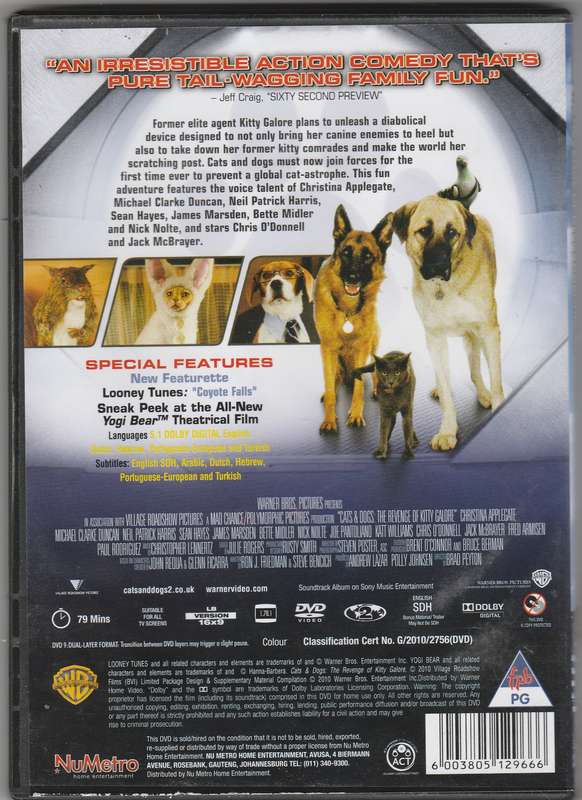 Cats & Dogs: The revenge of Kitty Galore