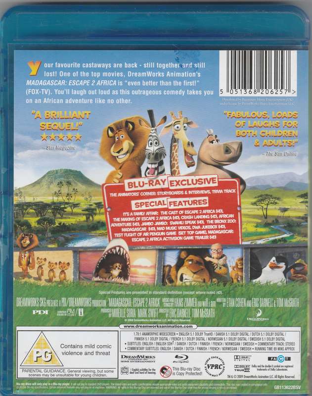 Madagascar: Escape 2 Africa
