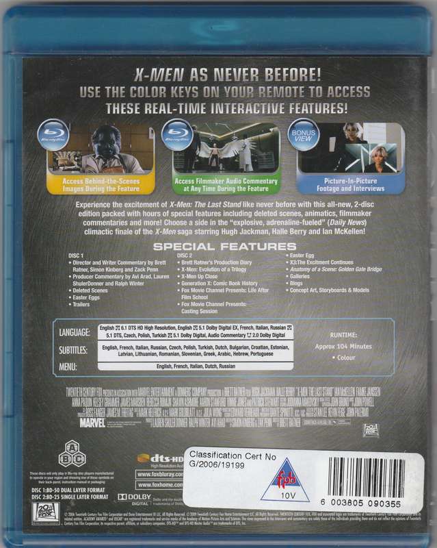 X-men: The last stand