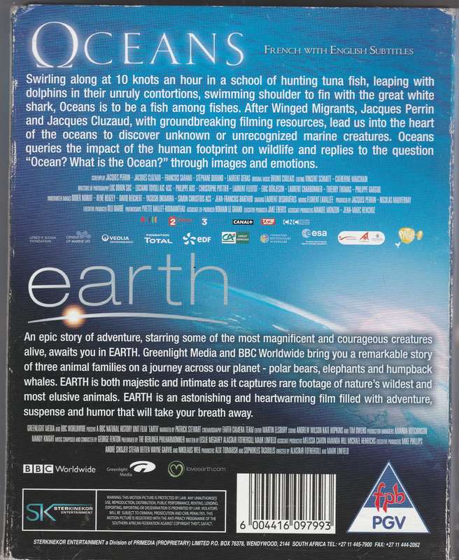 Oceans Earth