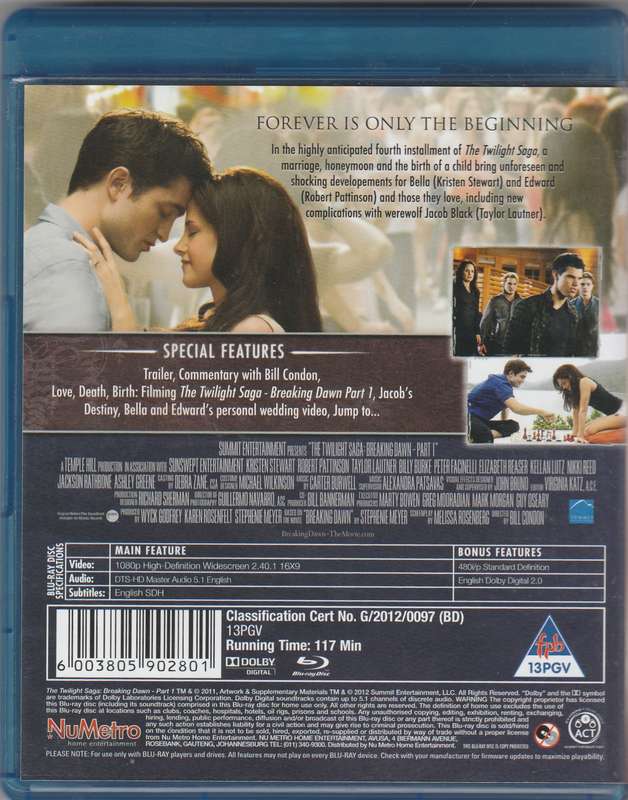 The Twilight saga: Breaking Dawn part 1