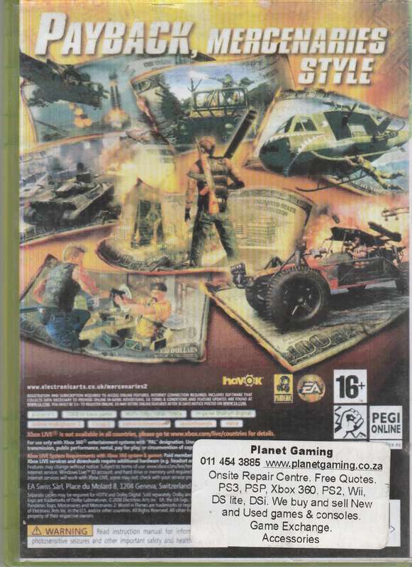 Mercenaries 2: World in flames