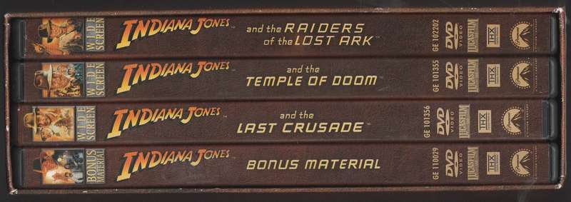 The adventures of Indiana Jones The complete DVD movie collection