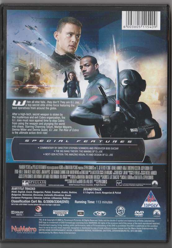 G.I. Joe: The rise of Cobra