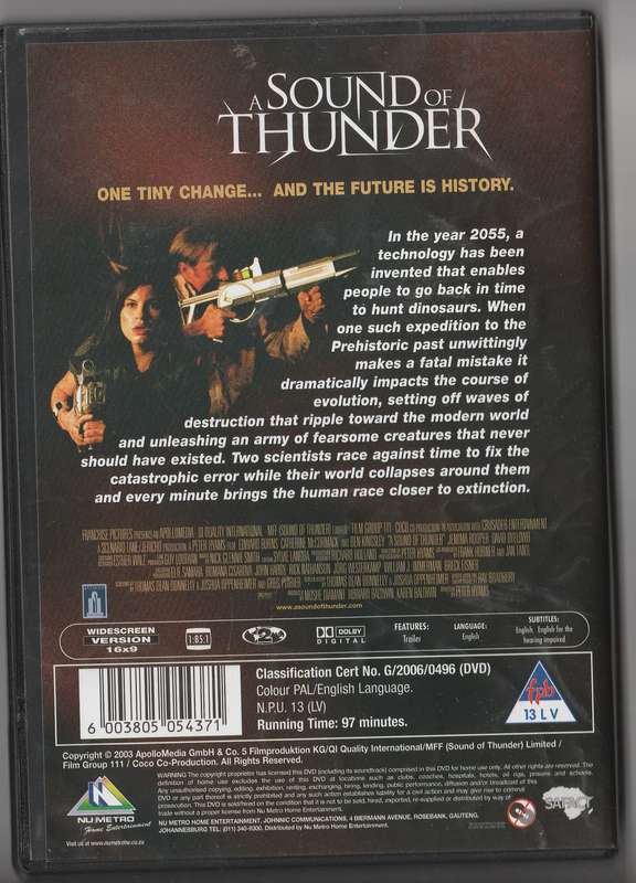 A sound of thunder