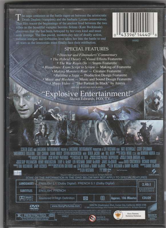 Underworld evolution