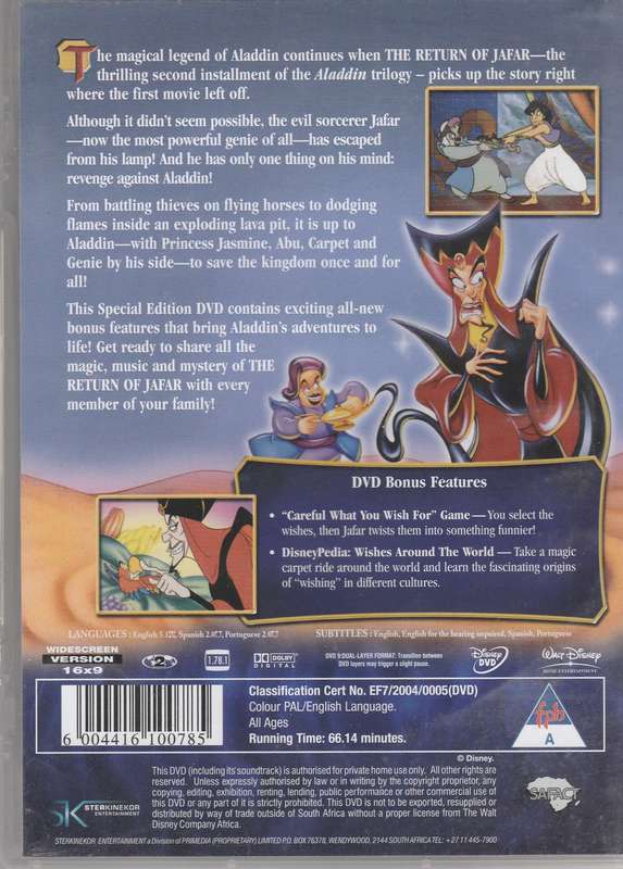 The Return of Jafar