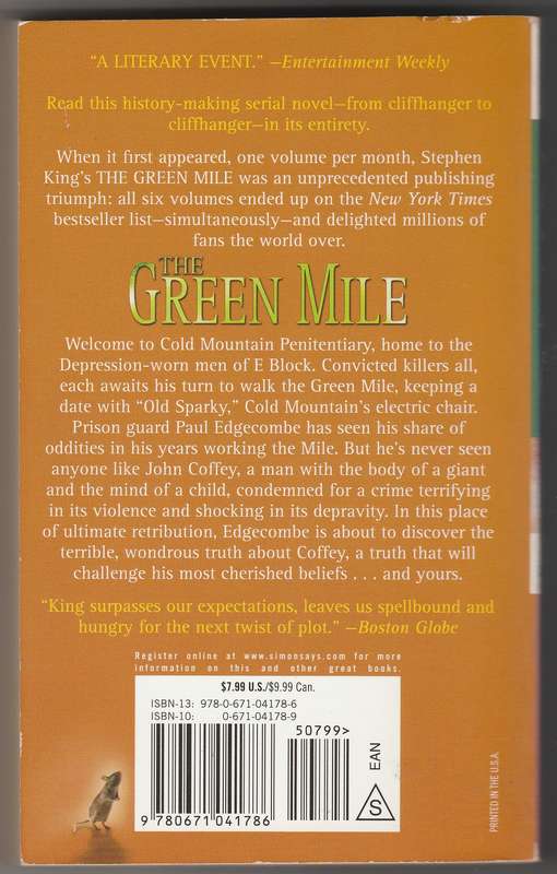 The Green Mile by Stephen King