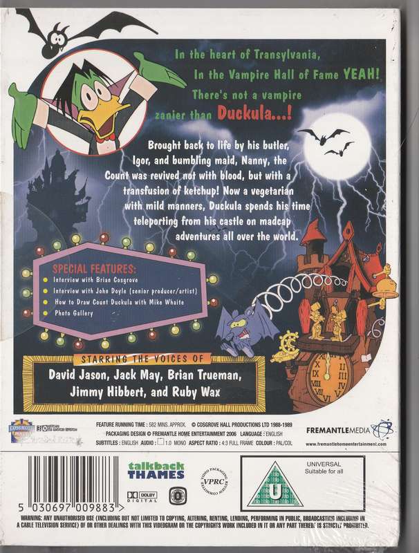Count Duckula ( New and sealed)