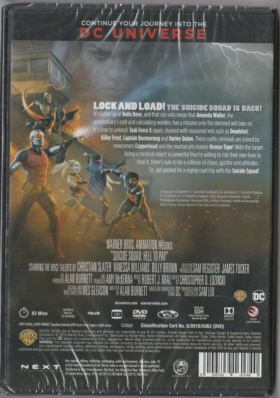 Suicide Squad: Hell to pay ( New and sealed)