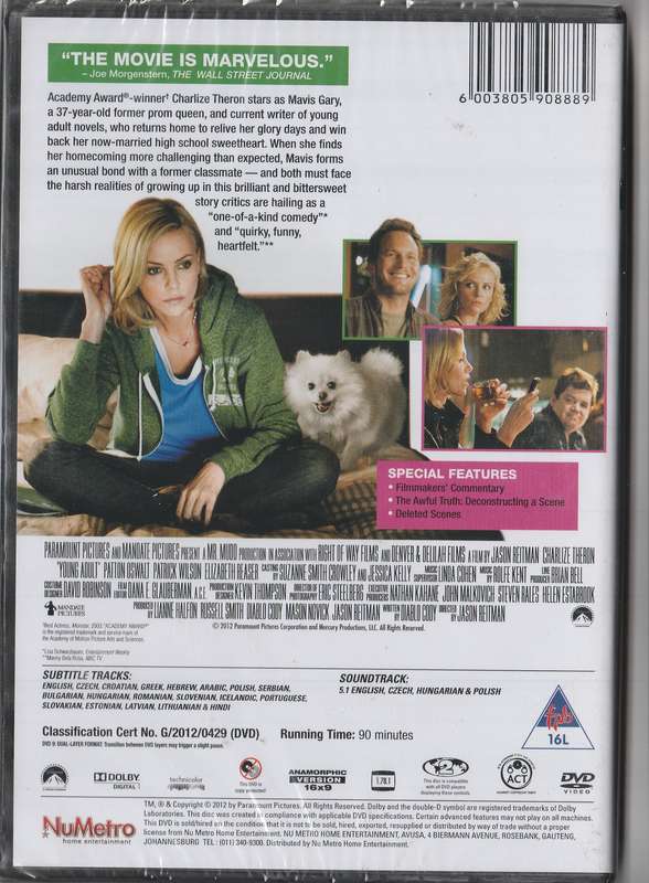 Young Adult ( New and sealed)