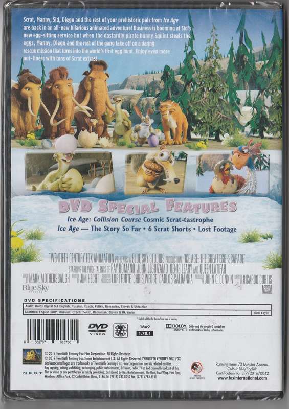 Ice Age: The great egg scapade ( New and sealed)