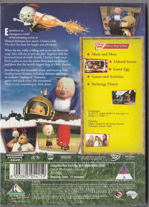 Chicken Little ( New and sealed)