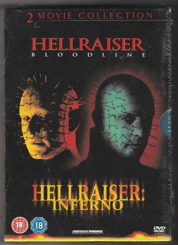 Hellraiser Box set Bloodline & Inferno