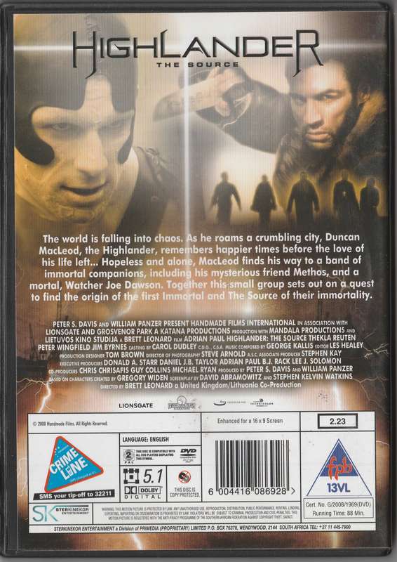 Highlander: The source