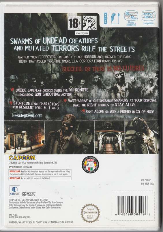 Resident Evil: The Umbrella Chronicles