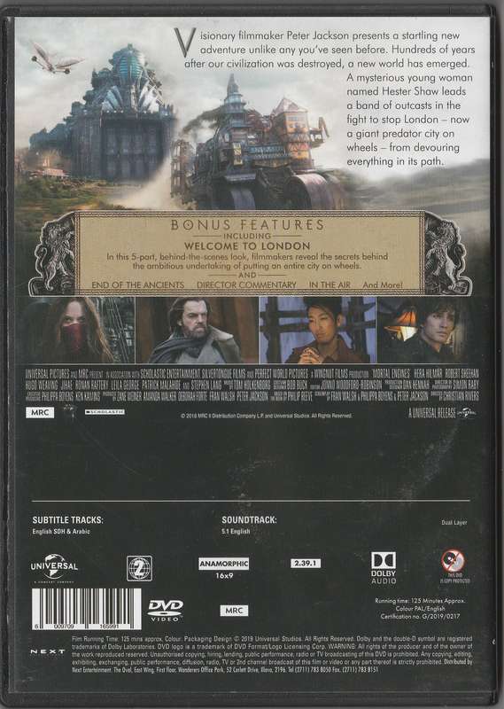 Mortal Engines