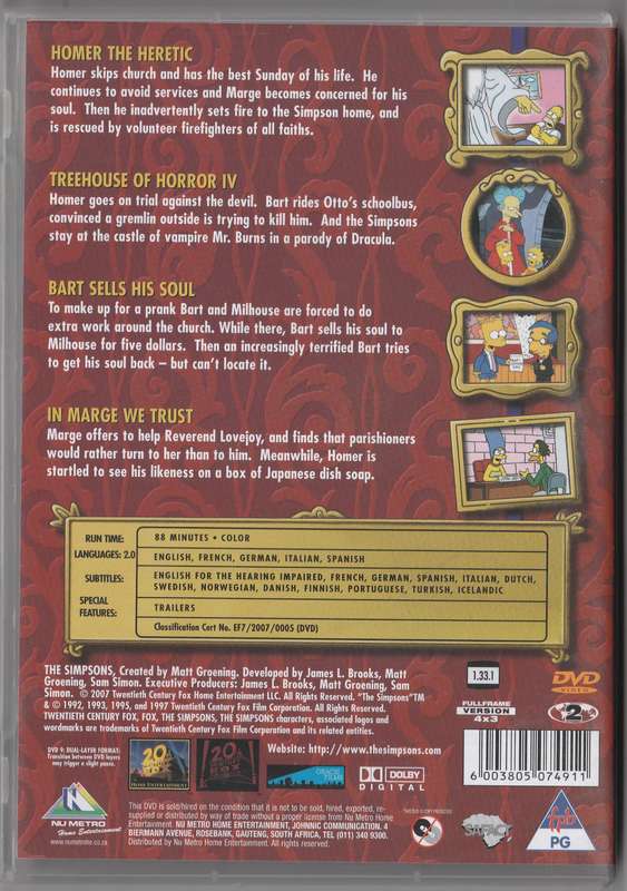 The Simpsons classics Heaven and Hell