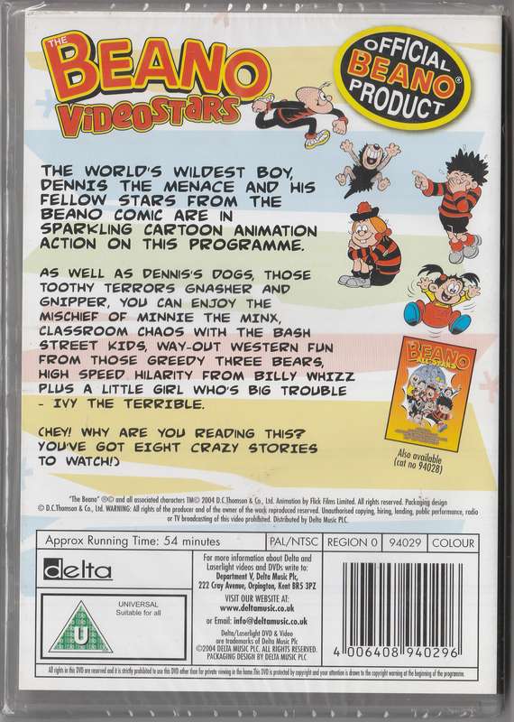 The Beano videostars ( New and sealed)