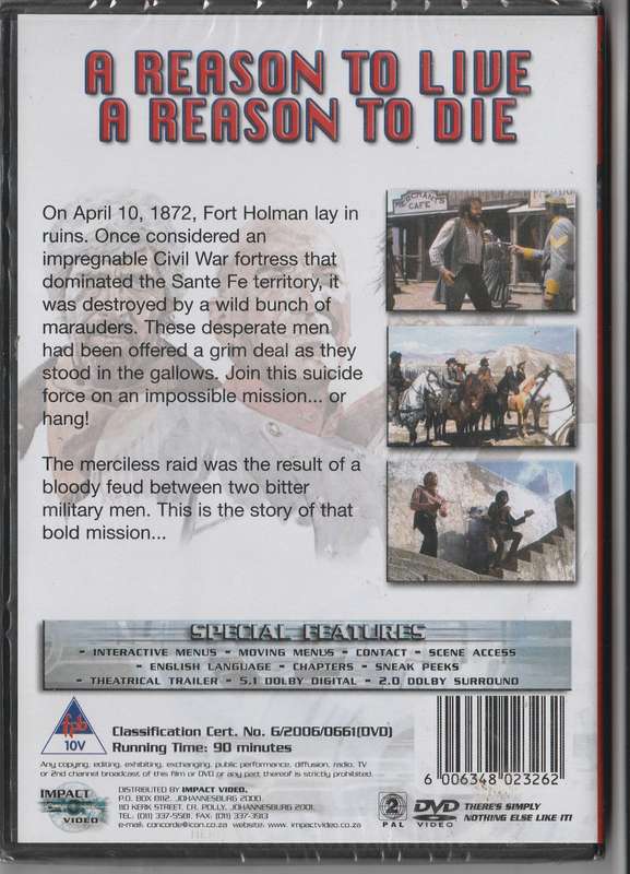 A Reason to Live A Reason to Die ( New and sealed)
