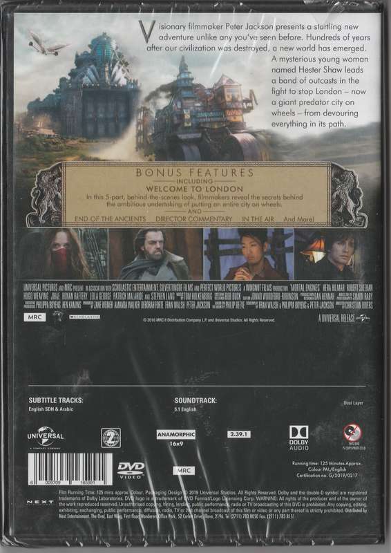 Mortal Engines ( New and sealed)