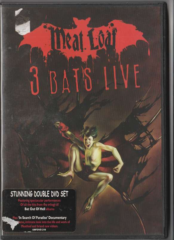 Meat loaf 3 Bats Live