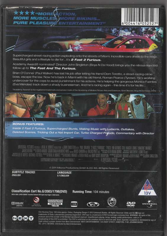 2 Fast 2 Furious