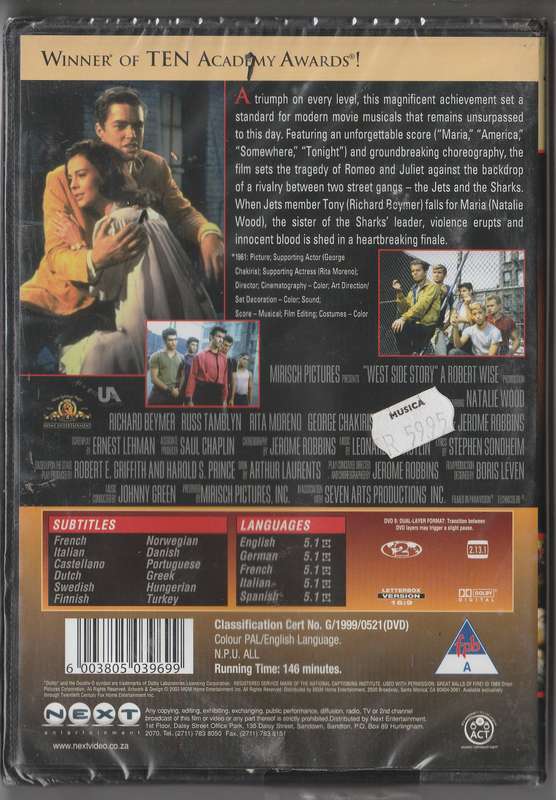 West Side Story ( New Sealed)