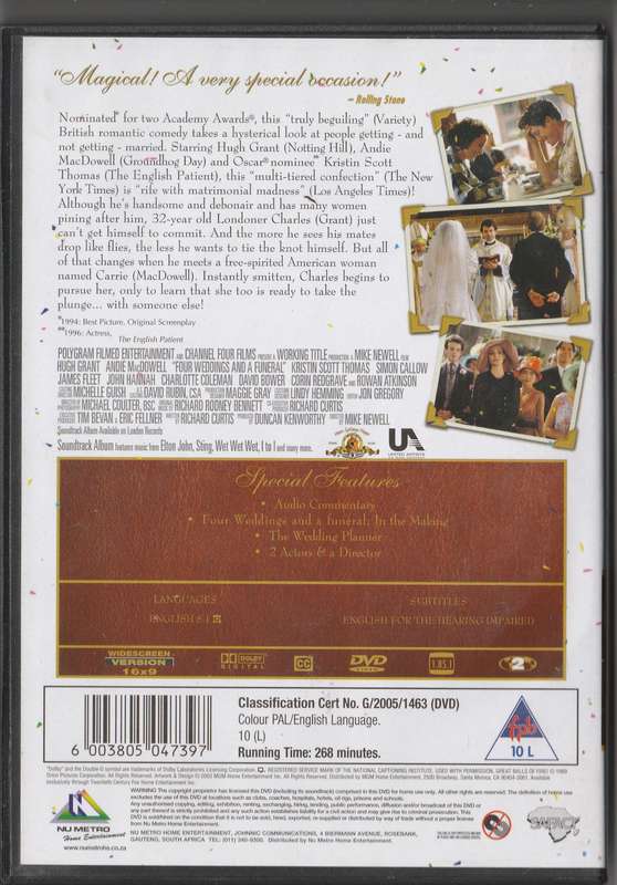 Four Wedding & a Funeral